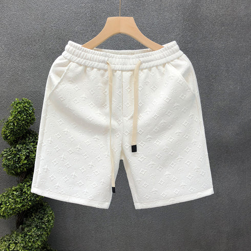 Jacquard Printed Shorts For Men